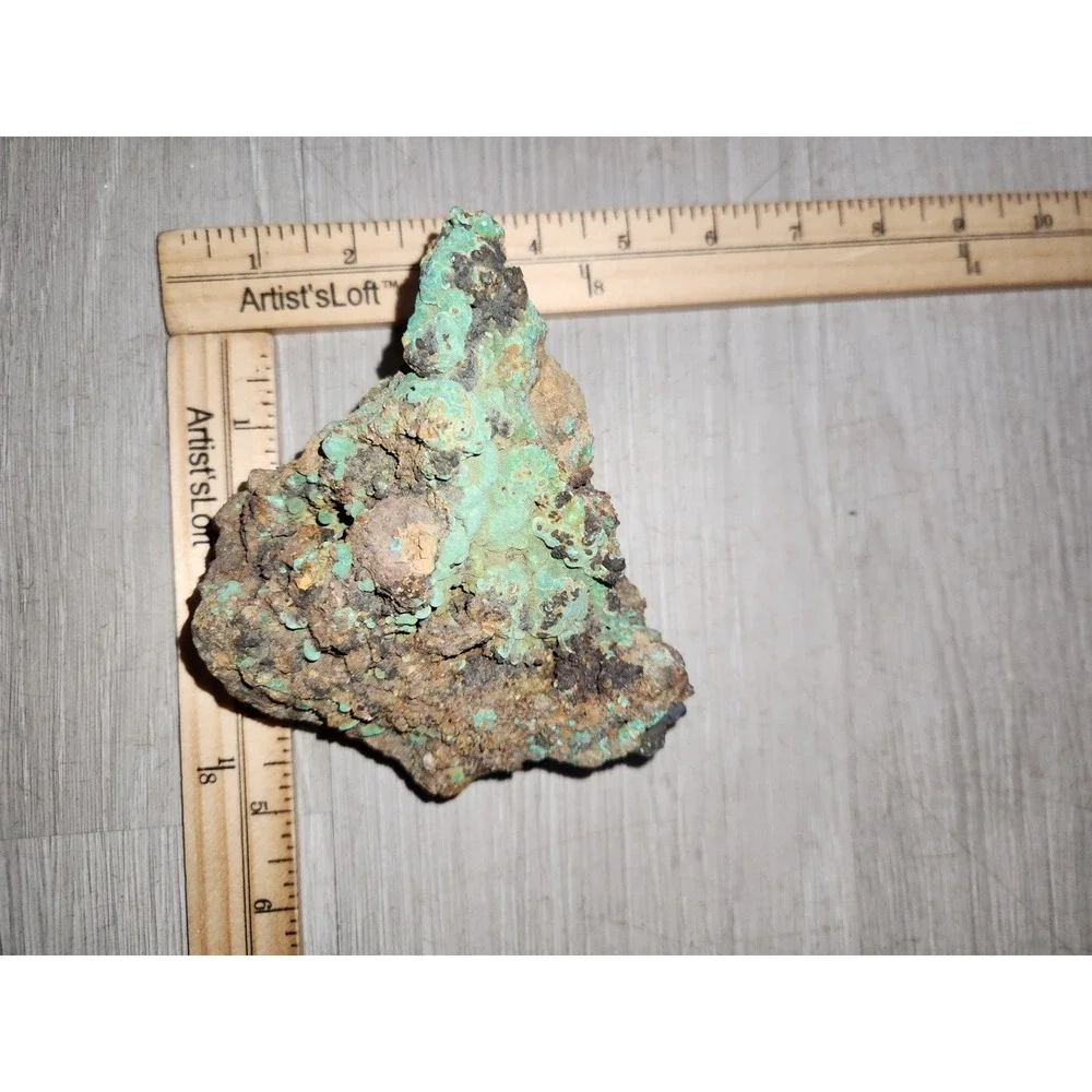 Raw Malachite Azurite Mineral Specimen Natural Green Blue Crystal Cluster 4.5
